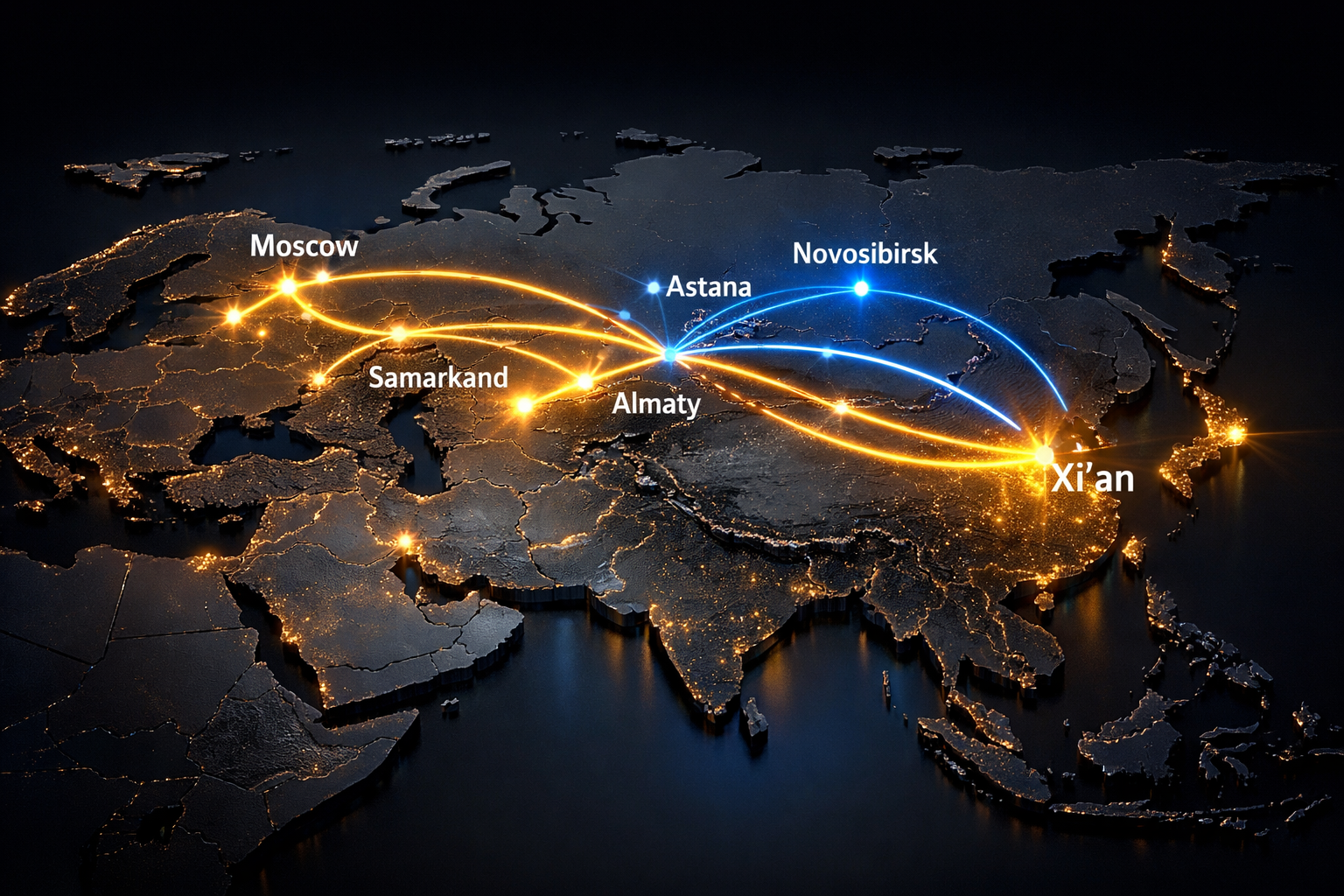 欧亚市场分布图